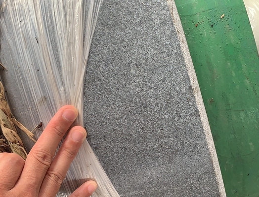 Natural Granite Stone Press Rolls high hardness with smooth surface
