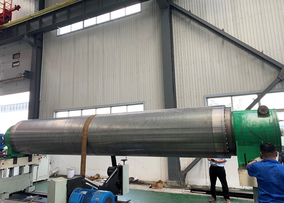 20KN/M Whole Stainless Steel Vacuum Couch Roll On Paper Machine Rolls