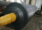 Rubber Or PU Covered Q345B Steel Felt Wire Leading Roller For Paper Machine