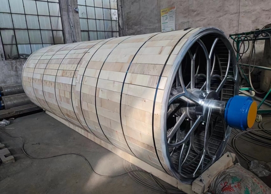 Tissue Paper Production Machine Stainless Steel Plate Cylinder Mold Dia1500mm