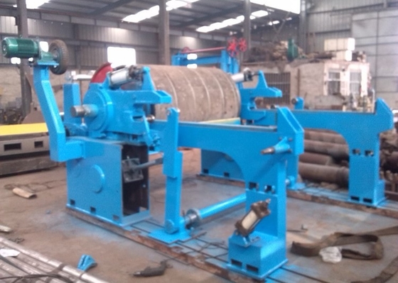 Kraft Paper Making Equipment Horizontal Pneumatic Winding / Reeling Machine