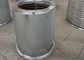 Stainless Steel Wedge Wire Screen Basket With Electrochemically Polished Surface