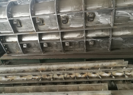 Replaceable dump rejector rotor blades with high wear resistance stainless steel
